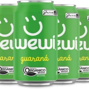 Guaraná Orgânico Lata 350ml pacote com 6unidades