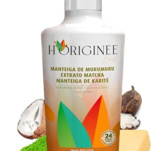 H’ORIGINÉE - Hidratante Corporal de Manteiga de Murumuru - O Poder Antioxidante da Amazônia, Estimula Colágeno e Suaviza o Toque da Pele - Creme Natural e Vegano de Óleo de Coco e Karité - 400ml