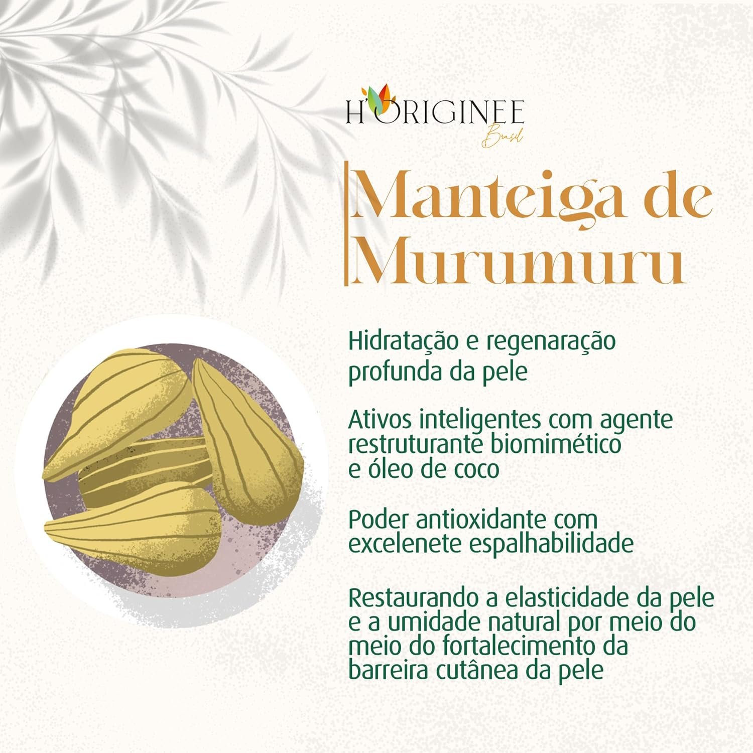 H’ORIGINÉE - Hidratante Corporal de Manteiga de Murumuru - O Poder Antioxidante da Amazônia, Estimula Colágeno e Suaviza o Toque da Pele - Creme Natural e Vegano de Óleo de Coco e Karité - 400ml 2 H’ORIGINÉE - Hidratante Corporal de Manteiga de Murumuru - O Poder Antioxidante da Amazônia, Estimula Colágeno e Suaviza o Toque da Pele - Creme Natural e Vegano de Óleo de Coco e Karité - 400ml - Imagem 2