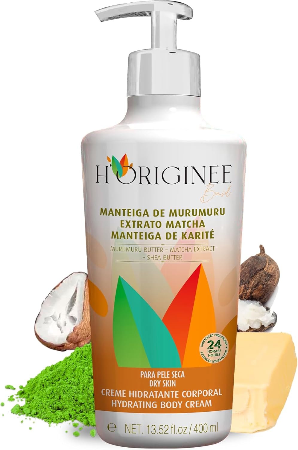H’ORIGINÉE - Hidratante Corporal de Manteiga de Murumuru - O Poder Antioxidante da Amazônia, Estimula Colágeno e Suaviza o Toque da Pele - Creme Natural e Vegano de Óleo de Coco e Karité - 400ml 1 H’ORIGINÉE - Hidratante Corporal de Manteiga de Murumuru - O Poder Antioxidante da Amazônia, Estimula Colágeno e Suaviza o Toque da Pele - Creme Natural e Vegano de Óleo de Coco e Karité - 400ml