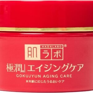 Hada Labo® Gokujyun Aging Cream creme facial para peles maduras com ação anti-idade e combinação de Ácido Hialurônico, Niacinamida e Manteiga de Karitè 50g