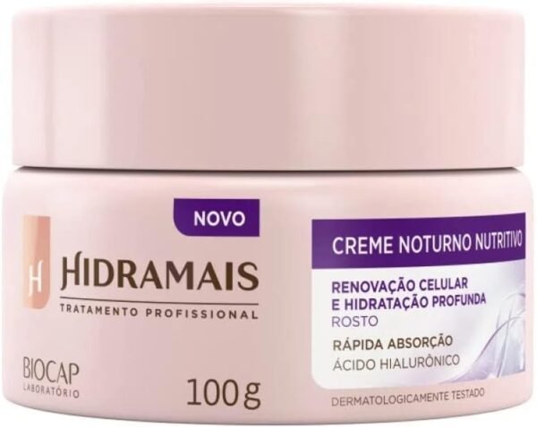 Hidramais Cr Facial Noturno Nutritivo 100g