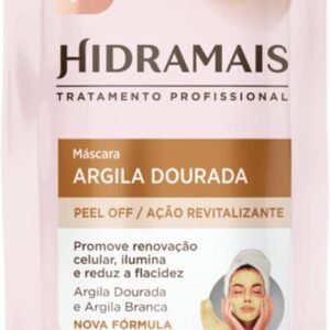 Hidramais Masc Facial Argila Dourada Revitaliz 8g