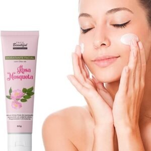 Hidratante Facial Com Óleo Rosa Mosqueta 50g, Face Beautiful