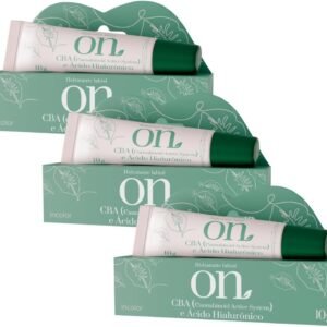 Hidratante Labial Natural Com CBA – Kit 3 Unid | Vegano e Efeito CBD