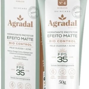 Hidratante Protetor Facial, FPS35, Efeito Matte, 50g Bio Control