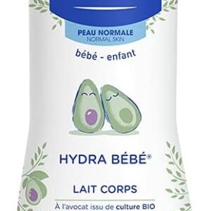 Hydra Bebê com Abacate Mustela, Hidratante Corporal Infantil, 97% de ingredientes de origem natural, 500ml, Mustela Bebê, 500 ml
