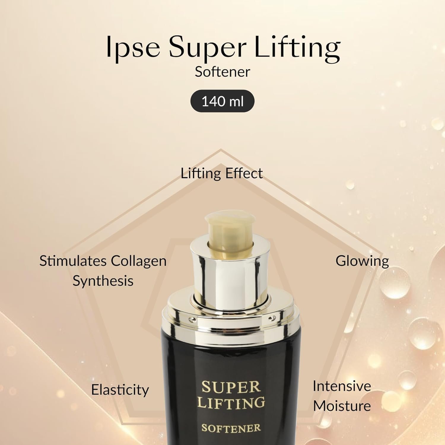 IPSE Sérum coreano super lifting de rosto e pescoço 140 ml - Sérum de rejuvenescimento facial antienvelhecimento para cuidados com a pele - reduz linhas finas, rugas com complexo de peptídeos 2 IPSE Sérum coreano super lifting de rosto e pescoço 140 ml - Sérum de rejuvenescimento facial antienvelhecimento para cuidados com a pele - reduz linhas finas, rugas com complexo de peptídeos - Imagem 2