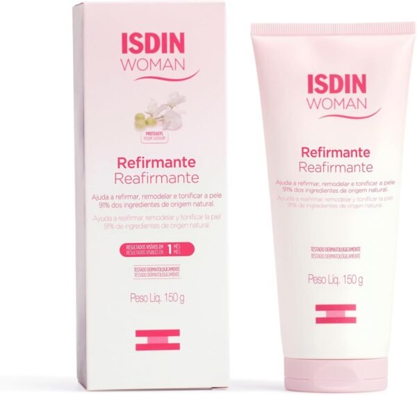 ISDIN Creme Firmador Corporal com Óleo de Rosa Mosqueta Woman Refirmante - 150g