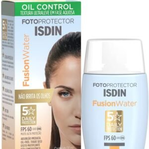 ISDIN Protetor Solar Facial Fusion Water 5 Stars FPS 60-30ml