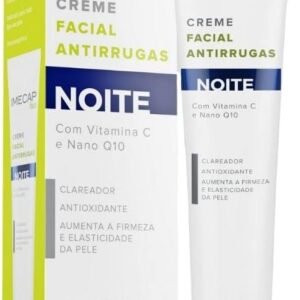 Imecap Face Noite 35g - Creme Antirrugas Clareador com Ácido Hialurônico + Q10