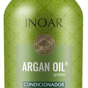 Inoar, Argan Oil Condicionador – Hidratação, Maciez e Brilho com Óleo de Argan para Cabelos Secos ou Fragilizados - 1L