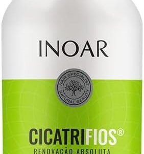 Inoar, Condicionador CicatriFios – Hidratação, Brilho e Reconstrução Capilar com Rejucomplex3, Pantenol e Creatina Vegetal - 1L