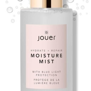 Jouer Névoa hidratante e reparadora com proteção contra luz azul, 100 ml - spray facial hidratante - névoa refrescante de maquiagem - vegana - sem parabenos, glúten, crueldade e talco