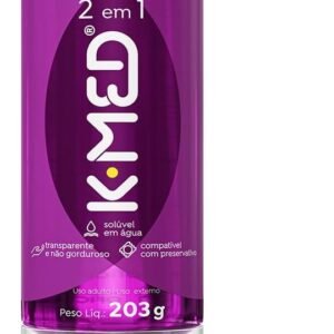 KMED Lubrificante Íntimo E Gel De Massagem K-Med - 200Ml