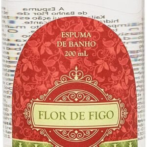 Kailash Cosméticos Espuma De Banho Flor De Figo 200Ml -