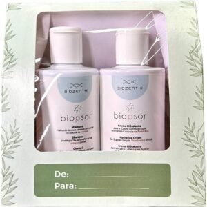 Kit Biopsor Couro Cabeludo - Controle da Psoríase - Shampoo + Creme Hidratante