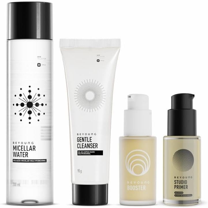 Kit Clássicos Beyoung Skincare e Make Matte 4 Produtos 1 Kit Clássicos Beyoung Skincare e Make Matte 4 Produtos