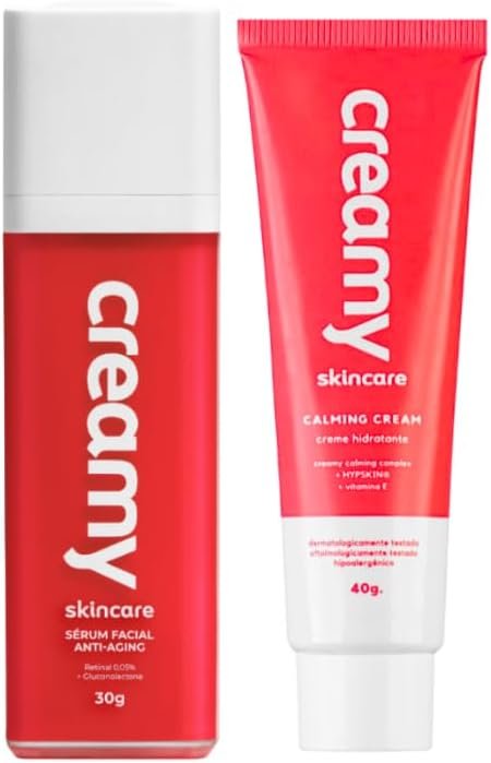 Kit Creamy Retinal 30g + Calming Cream 40g 1 Kit Creamy Retinal 30g + Calming Cream 40g