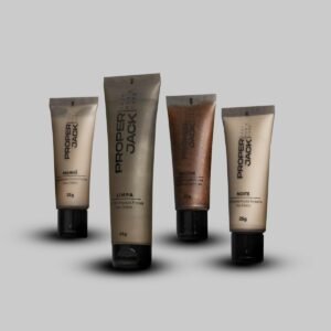Kit Cuidado Facial - Proper Jack - Kit Skincare Masculino - Prevenção de Cravos e Espinhas e Saúde Geral da Pele