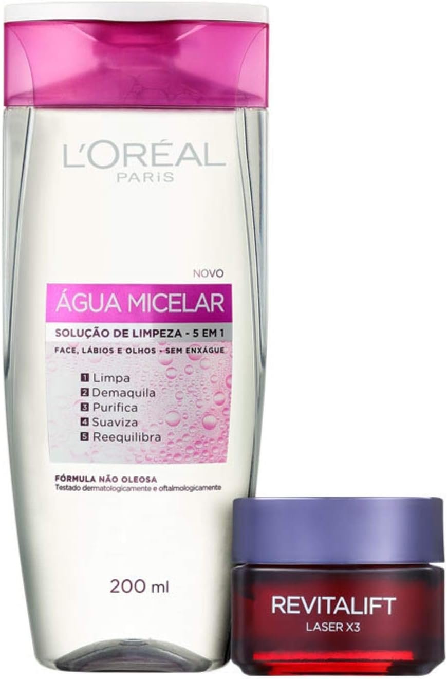 Kit L'Oréal Paris Laser X3 Anti-idade 2 (2 Produtos) 1 Kit L'Oréal Paris Laser X3 Anti-idade 2 (2 Produtos)