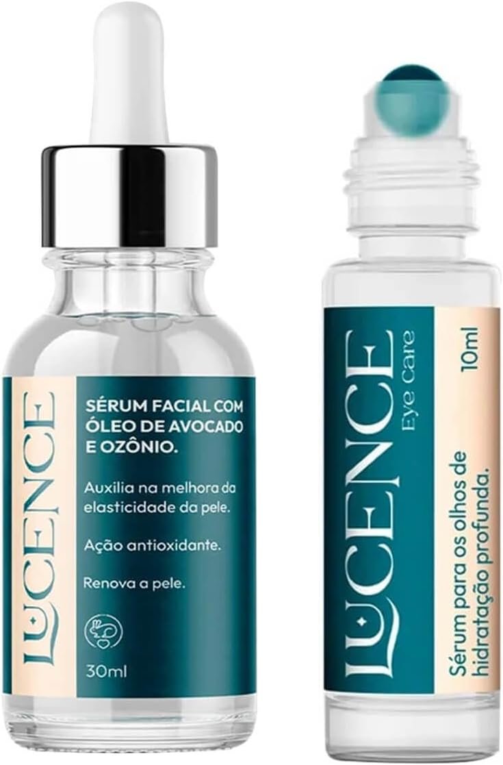 Kit Lucence Sérum Eye Care 10ml + Sérum Facial 30ml Original 1 Kit Lucence Sérum Eye Care 10ml + Sérum Facial 30ml Original