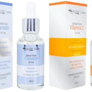 Kit Max Love Sérum Facial Vitamina C + Sérum Clareador
