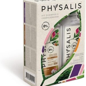 Kit Physalis Shampoo (300ml) + Condicionador (300ml) - Puro Cuidado, PHYSALIS, Vegano/Natural