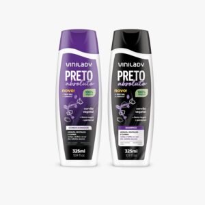 Kit Shampoo + Condicionador Preto Absoluto 325ml