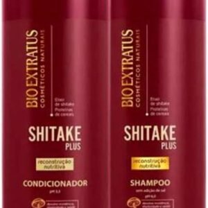 Kit Shampoo E Condicionador Bio Extratus Shitake 2x1000nl