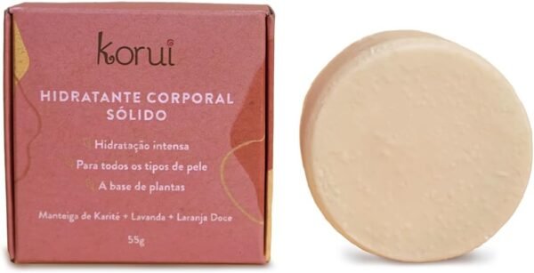 Korui - Hidratante Corporal Sólido em Barra
