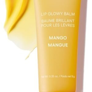 LANEIGE Bálsamo labial brilhante de manga: hidratado, brilhante, leve, hidrata e matiza com manteiga de karité