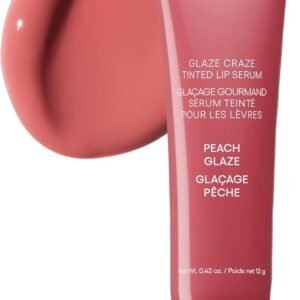 LANEIGE Glaze Craze Sérum labial matizado esmalte pêssego: hidratação nutritiva com polipeptídeo