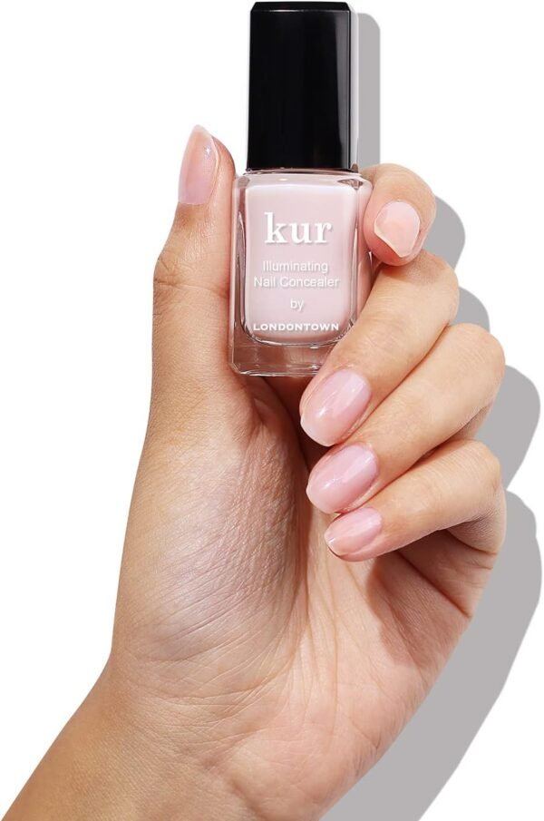 LONDONTOWN Illuminating Nail Concealer, Pink, Vegan, Cruelty Free, Gluten Free, Paraben Free, 0.4 fl oz/12 ml - Imagem 2
