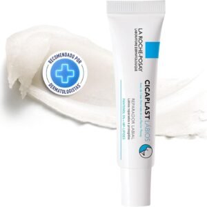 La Roche-Posay, Cicaplast Lábios 7,5ml, Reparador labial, hidratante para os lábios, calmante para a área dos lábios