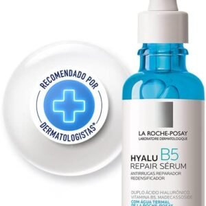 La Roche-Posay Hyalu B5 Sérum Antirrugas, Reparador Redensificador, Rugas e linhas finas, Ácido Hialurônico, Vitamina B5, Recupera elasticidade e volume