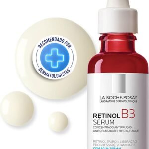 La Roche-Posay Retinol B3 Sérum Antirrugas, Retinol concentrado, Redução de rugas acentuadas, Vitamina B3