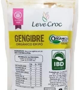 Leve Crock Gengibre Em Pó Orgânico Leve Croc 60G