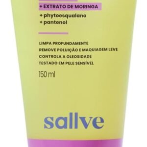 Limpador Facial 150ml - Niacinamida, Extrato de Moringa