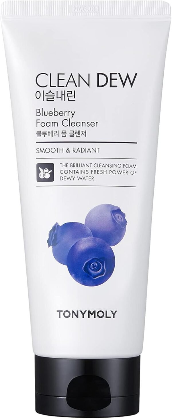 Limpador Facial Tonymoly Clean Dew Blueberry Foam Cleanser 180ml