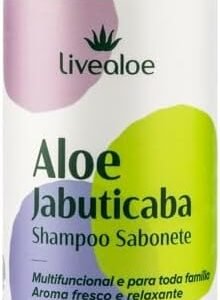 LiveAloe Aloe Jabuticaba Shampoo Saboente