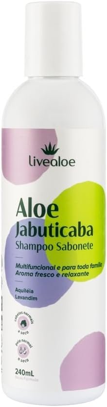 LiveAloe Aloe Jabuticaba Shampoo Saboente 1 LiveAloe Aloe Jabuticaba Shampoo Saboente