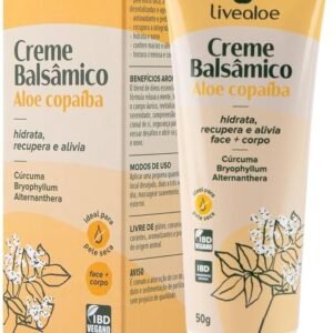 LiveAloe Creme Balsâmico Aloe Copaiba