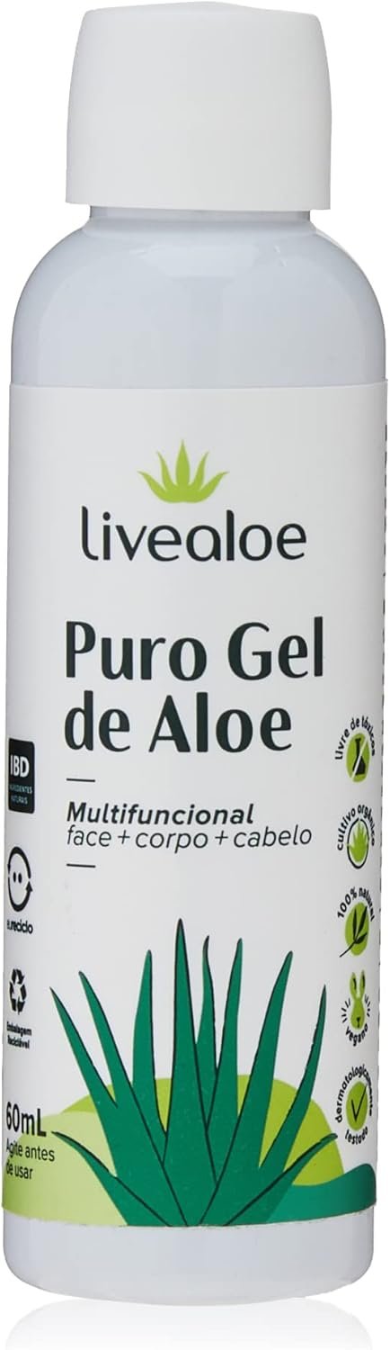 LiveAloe Puro Gel De Aloe 60Ml Livealoe 1 LiveAloe Puro Gel De Aloe 60Ml Livealoe