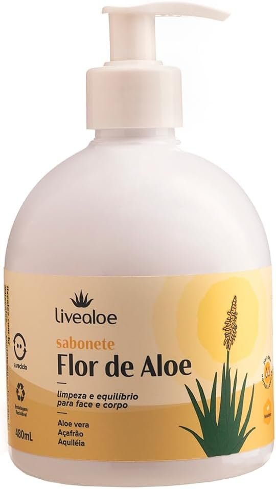 LiveAloe Sabonete Flor De Aloe 1 LiveAloe Sabonete Flor De Aloe