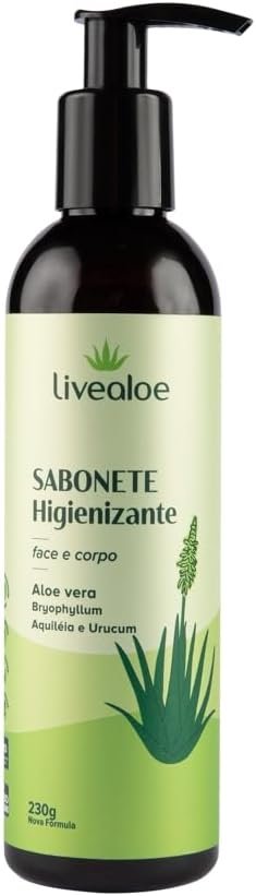 LiveAloe Sabonete Higienizante 1 LiveAloe Sabonete Higienizante