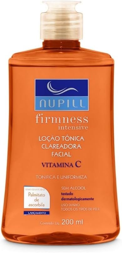 Locao Tonica Nupill Clareadora Vitamina C 200Ml 1 Locao Tonica Nupill Clareadora Vitamina C 200Ml