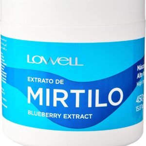 Lowell Máscara Alto Impacto Mirtilo 450G.