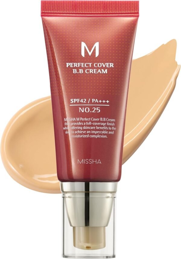 M Perfect Cover BB Cream SPF42/PA+++ (No.25/Warm Beige)
