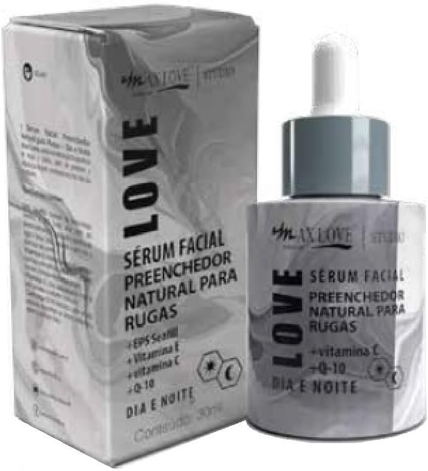 MAX LOVE SERUM FACIAL PREENCHEDOR RUGAS 30ML 1 MAX LOVE SERUM FACIAL PREENCHEDOR RUGAS 30ML